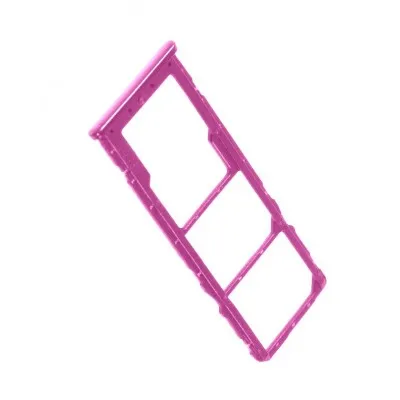 SIM Card Holder Tray for Samsung Galaxy A60 - Pink by Sparestream
