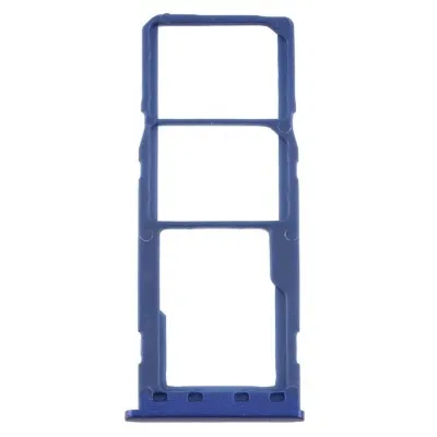 SIM Card Holder Tray for Samsung Galaxy M10 - Blue by Sparestream