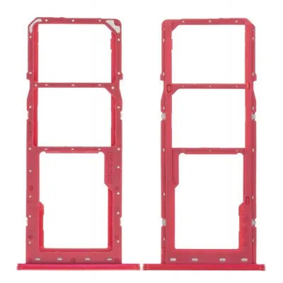 SIM Card Holder Tray for Samsung Galaxy A03 - Red by Sparestream