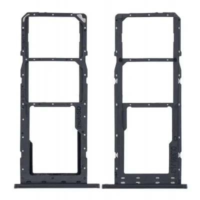 SIM Card Holder Tray for Samsung Galaxy A03 - Black by Sparestream