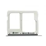 SIM Card Holder Tray for Samsung Galaxy C7 - White by Sparestream
