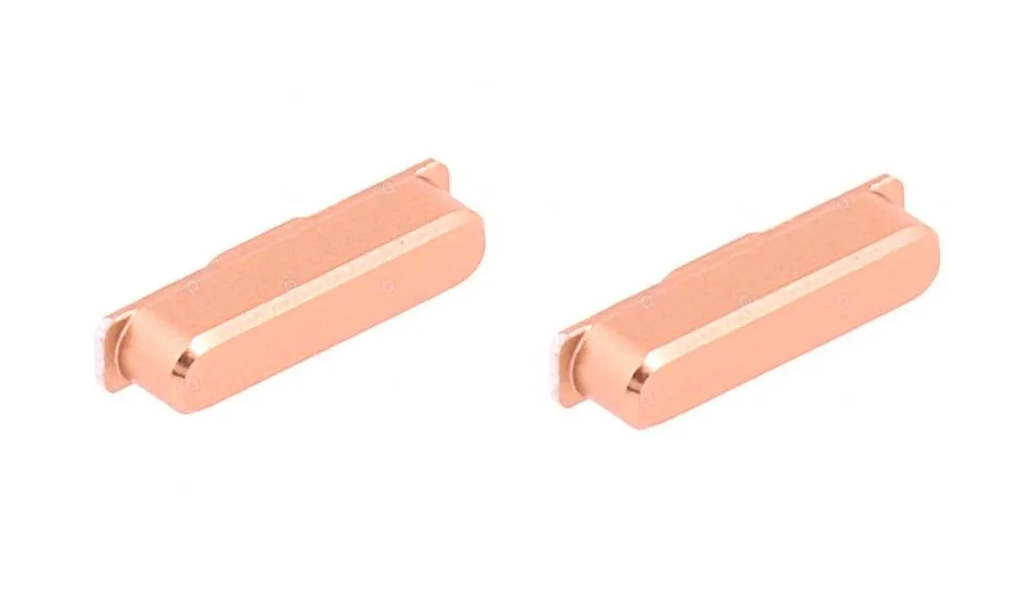 Power Button Outer for Samsung Galaxy C9 Pro Pink Gold - Plastic On Off Switch by Sparestream