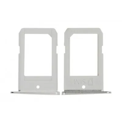 SIM Card Holder Tray for Samsung Galaxy S6 Edge - White by Sparestream