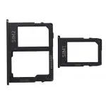 SIM Card Holder Tray for Samsung Galaxy J4 Plus - Black by Sparestream