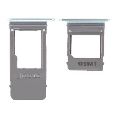 SIM Card Holder Tray for Samsung Galaxy A7 2017 - Blue by Sparestream