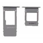 SIM Card Holder Tray for Samsung Galaxy A7 2017 - Black by Sparestream