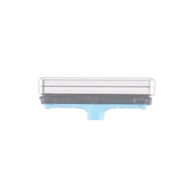Power Button Outer for Samsung Galaxy Z Flip 5G White - Plastic On Off Switch by Sparestream