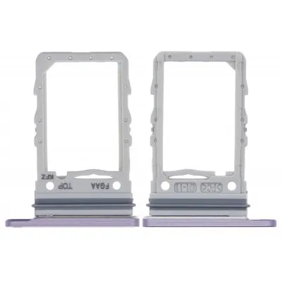 SIM Card Holder Tray for Samsung Galaxy Z Flip 3 - Purple by Sparestream