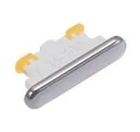 Power Button Outer for Samsung Galaxy Z Flip 3 White - Plastic On Off Switch by Sparestream