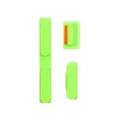 Power Button Outer for Apple iPhone 5c Green - Plastic On Off Switch b by Sparestream