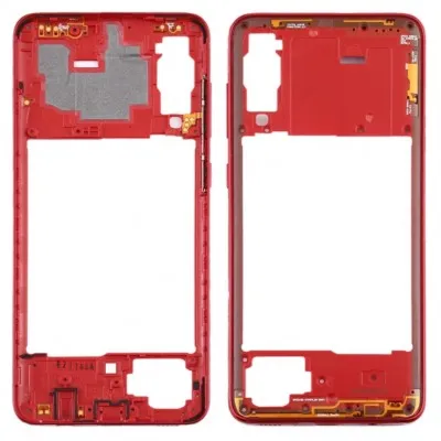 Middle frame Ring Only Samsung Galaxy A70s For Red by Sparestream