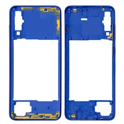 Middle frame Ring Only Samsung Galaxy A70 Blue by Sparestream
