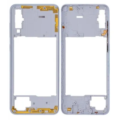 Middle frame Ring Only Samsung Galaxy A70 White by Sparestream
