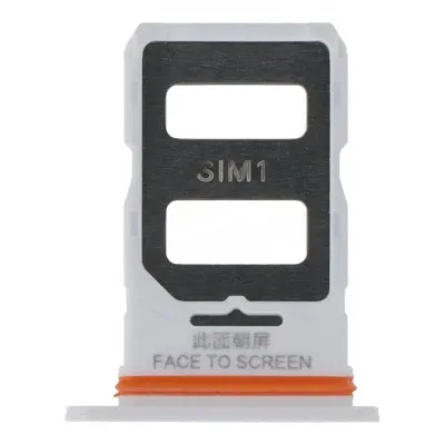 SIM Card Holder Tray for Xiaomi Poco X6 5G - White by Sparestream