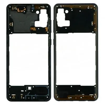 Middle frame Ring Only Samsung Galaxy A31 For Black by Sparestream
