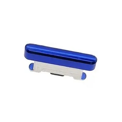 Power Button Outer for Xiaomi Mi 8 Blue - Plastic On Off Switch by Sparestream