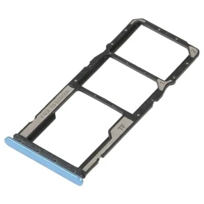 SIM Card Holder Tray for Xiaomi Redmi 10C 4G - Blue by Sparestream