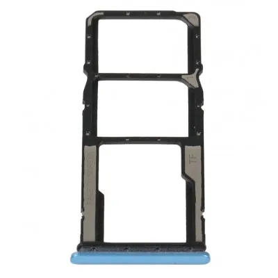 SIM Card Holder Tray for Xiaomi Redmi 10A -Blue by Sparestream