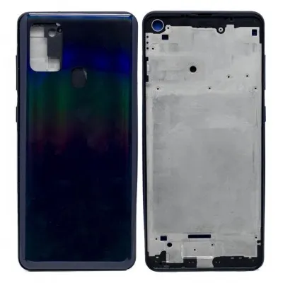 Full Body Housing for Samsung Galaxy A21s - Black by Sparestream