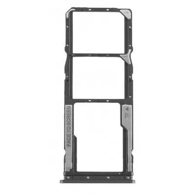 SIM Card Holder Tray for Xiaomi Redmi 12C - Black by Sparestream