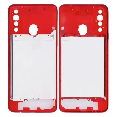 Middle frame Ring Only Samsung Galaxy A20s For Red by Sparestream