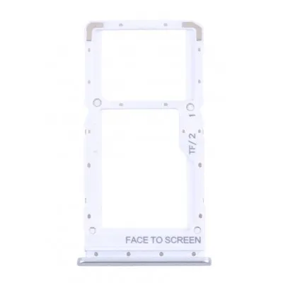 SIM Card Holder Tray for Xiaomi Redmi Note 10 5G - White by Sparestream