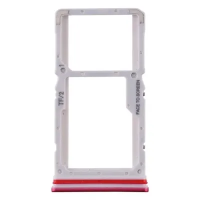 SIM Card Holder Tray for Xiaomi Redmi K30 - Red by Sparestream