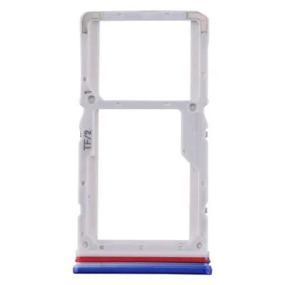 SIM Card Holder Tray for Xiaomi Redmi K30 - Blue by Sparestream