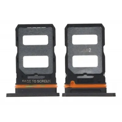 SIM Card Holder Tray for Xiaomi Redmi Note 12 Pro Plus 5G - Black by Sparestream