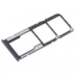 SIM Card Holder Tray for Xiaomi Poco C55 - Black by Sparestream