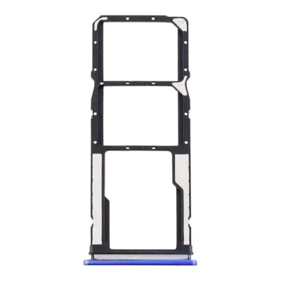 SIM Card Holder Tray for Xiaomi Poco C31 - Blue by Sparestream