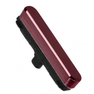 Power Button Outer for Samsung Galaxy S22 Ultra 5G Red - Plastic On Off Switch