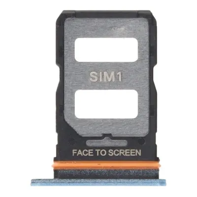 SIM Card Holder Tray for Xiaomi Poco X4 GT - Blue by Sparestream