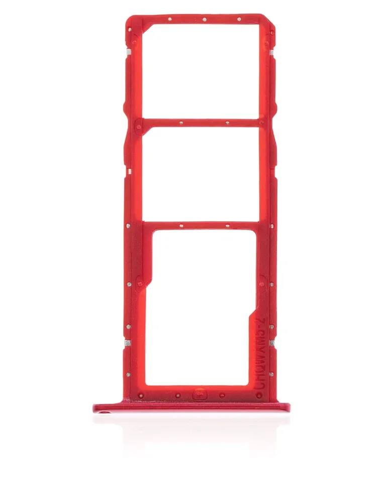 SIM Card Holder Tray for Samsung Galaxy M31 - Red By Sparestream