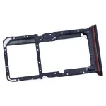 SIM Card Holder Tray for Oppo F25 Pro 5G - Red by Sparestream