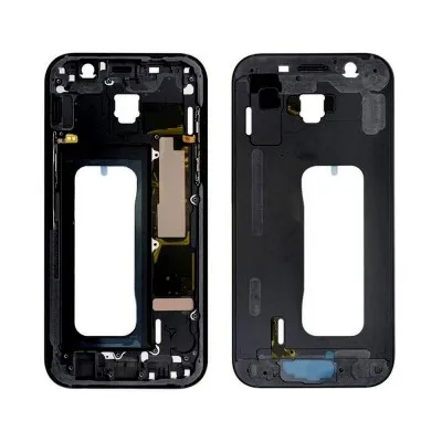 LCD Frame Middle Chassis for Samsung Galaxy A7 2017 - Black by Sparestream