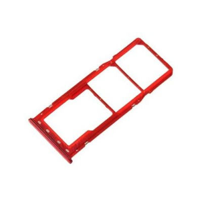 SIM Card Holder Tray for Oppo K1 - Red by Sparestream