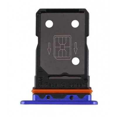 SIM Card Holder Tray for Oppo Find X2 Neo - Blue by Sparestream