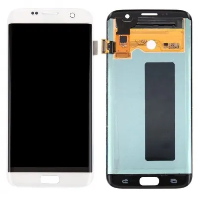 LCD with Touch Screen for Samsung Galaxy S7 Edge - White (display glass combo folder) By Sparestream