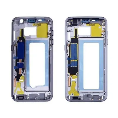 LCD Frame Middle Chassis for Samsung Galaxy S7 Edge - White  by Sparestream
