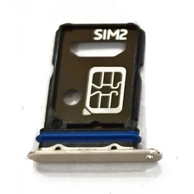 SIM Card Holder Tray for Vivo X100 - White by Sparestream