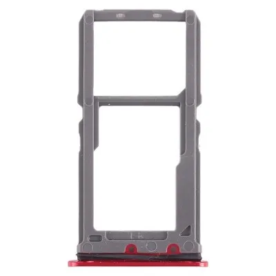 SIM Card Holder Tray for Vivo X21 - Red by Sparestream