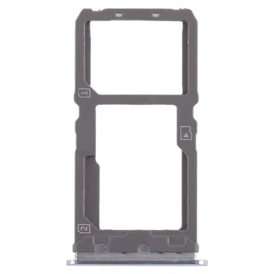 SIM Card Holder Tray for Vivo X21 - White by Sparestream