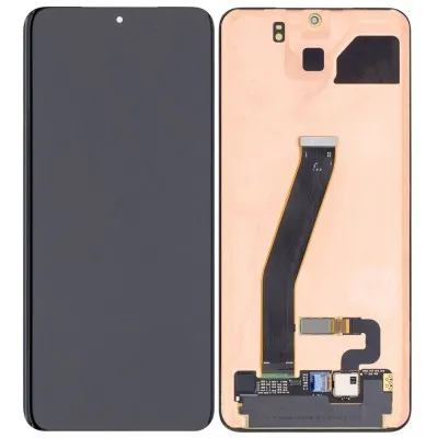 LCD with Touch Screen for Samsung Galaxy S20 - Pink (display glass combo folder) By Sparestream