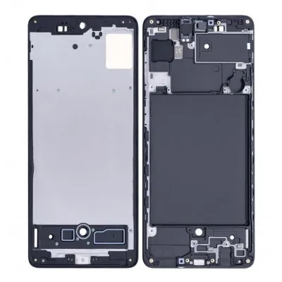 LCD Frame Middle Chassis for Samsung Galaxy A71 - Silver by Sparestream