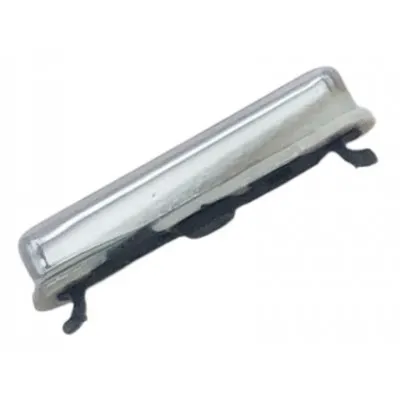 Power Button Outer for Samsung Galaxy A71 Silver - Plastic On Off Switch by Sparestream