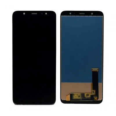LCD with Touch Screen for Samsung Galaxy A6 Plus (2018) - Gold (display glass combo folder) by Sparestream