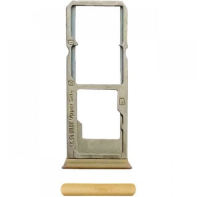SIM Card Holder Tray for Vivo Z10 - Gold by Sparestream