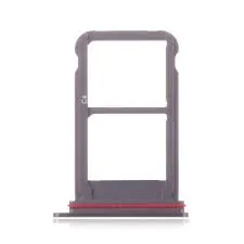 SIM Card Holder Tray for Vivo X50 - White by Sparestream