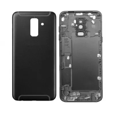 Back Panel Cover for Samsung Galaxy A6 Plus (2018) - Black by Sparestream